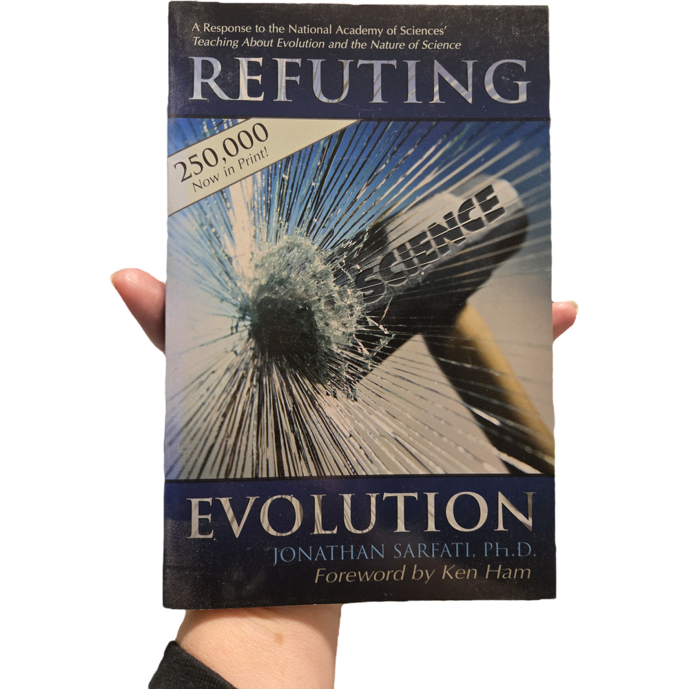 11th Printing Refuting Evolution Jonathan Sarfati 01 Master Books Trad Christian